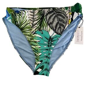 Swiminista x Christian Lacroix Jardin Exo’Chic fabulous bottom print NWT Size L
